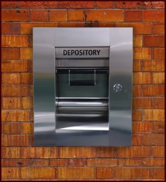 Night depository head
